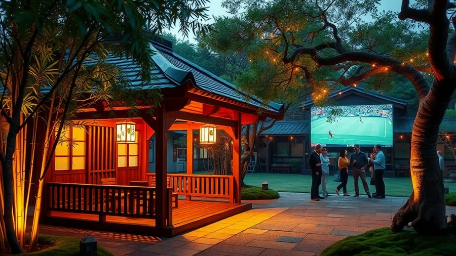 Public Viewing WM 2026 — und die Einweihung unseres neuen Pavillons im Feng Shui Garten